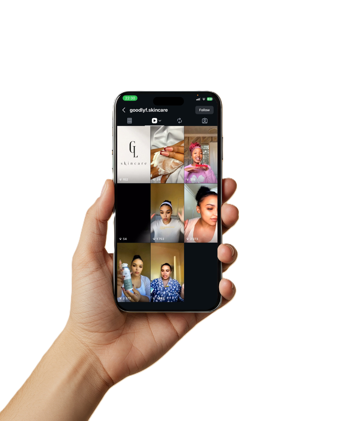 GoodLyf Skincare social profile